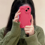 Solid Color Shaped Cloud Phone Case