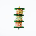 Parrot Supplies Bird Toy Rattan Woven Paper Silk Wood Gnawing Skewers