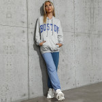 Casual Hooded Trendy Letter Sweater Women