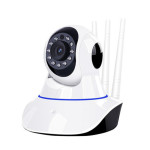 Intelligent Rotary Head Shaker Wifi Remote Wireless Network Three Antenna Camera Home Monitoring Hd Night Vision