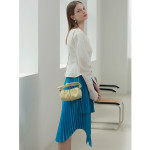 Pleated Cloud Pack Casual One Shoulder Chain Bag