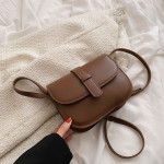 Girlish Style Messenger Bag Women's Bag Niche Shoulder Simple Small Square Bag