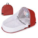 Portable Crib Nest Folding Movable Newborn Cushion Bed Anti-pressure Protection