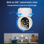 Wireless Night Vision Full Color Home Indoor Monitoring 360 Degree Wifi Graffiti Camera