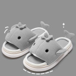 Cute Linen Absorbent Slippers For Indoor Home