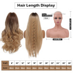 Medium And Small Curly Long Hair High Temperature Silk Wig