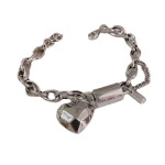 Women's Fashion Sterling Silver Whack-a-mole Love Bracelet