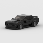 MOC Building Block Series 8 Grid Car