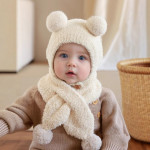 Fashion Children's Ear Protection Coral Fleece Hat