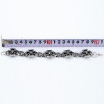 New Men's Alloy Drop Oil Cross Bracelet Personality Vintage Punk