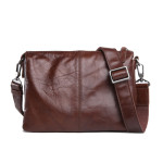 Fashion Casual Cowhide Leather Cross Section Small Crossbody Bag