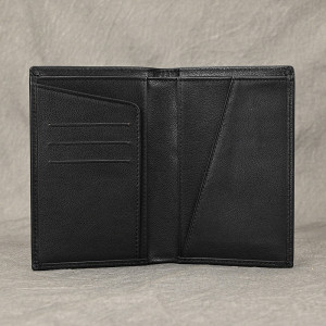 Leather Passport Mad Horse Leather Wallet