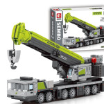 Engineering Series Agitating Transport Lifting Bulldozer Assembling Building Blocks