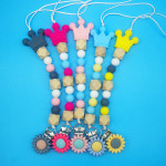 Sunflower Baby Silicone Pacifier Chain