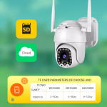 17 lights wireless wifi camera