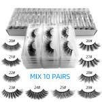 Natural Cross Type Fiber Eyelashes Set