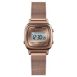 Waterproof steel mesh strap ladies watch