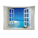 False Window Window Scenery Background Cloth