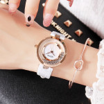 GUOU Will Turn The New Quicksand Rhinestone Belt Waterproof Ladies Watch Ladies Fashion Watch Wholesale