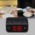 LED Multifunctional Radio Creative Desktop Digital Alarm Clock Radio