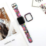 Trendy Fashion Printed Silicone Watch Strap