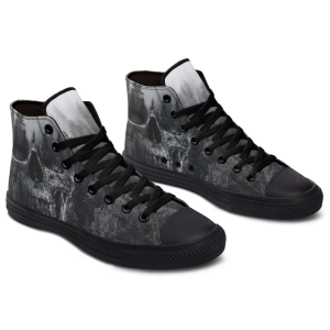 Printed Couple High-top Canvas Shoes