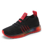 Woven mesh sports women's shoes