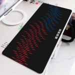 Black And White Desk Mat Gaming Mouse Pad Large Mousepad Gam