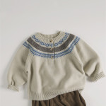 Fashion Boys And Girls Knitwear Pullover Top