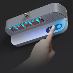 Simple Household Smart Wall-mounted Sterilizer Cover Air-dried Toothbrush Holder