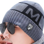 Fashion Simple Men's Wool Knitted Hat