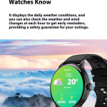 Smart Call Bluetooth Hk49 Sleep Heart Rate Blood Glucose Monitoring Waterproof Sports Watch