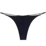 Two-Layer Thin Strap Sexy Thong Low-Rise Double-Layer Bikini