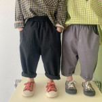 Children's Casual Boys And Girls Loose Straight Wide Leg Pants