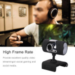 Webcam Full HD 1080P Web Camera Auto Focus 2 Million Pixel Built-in Microphone