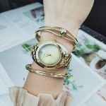 Fashion Simple Niche Ladies Alloy Bracelet Watch