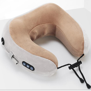 Massage U-Shaped Pillow Multi-Function Shoulder and Cervical Vertebra Electric Outdoor Portable Car Health Care