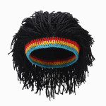 1Pc Bob Marley Reggae Jamaican Rasta Hat Dreadlocks Wig Caribbean Beret Cap Beret Dress Apparel Accessories Fashion Style New