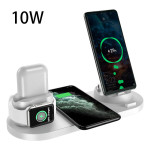 2022 Wireless Charger For IPhone14 13 Fast Charger For Phone Fast Charging Pad For Phone Watch 6 In 1 Charging Dock Station