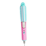 Mini 2 In 1 Electric Hair Curler Roller Curling Iron Brush