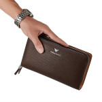 Men's Long Business Youth Lanyard Clutch Bag