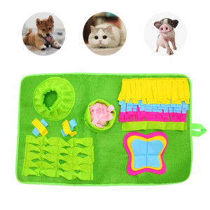 Pet Dog Training Foraging And Smelling Pad Plush Toy