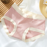 New Japanese Sweet Bowknot Girl's Underwear Seamless