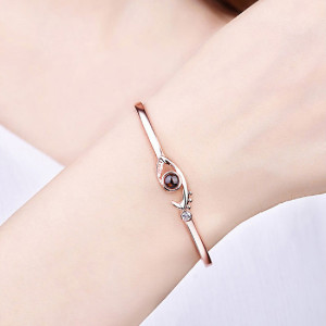 Projection Demon Eye Bracelet Female Sterling Silver