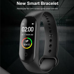 M Smart Watch Band Blood Pressure Bracelet Wristband Fitness Tracker Heart Rate