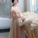 Summer Sister Group Wedding Korean Evening Dress