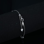 Devil's Eye Bracelet S925 Sterling Silver Bracelet With Zircon Ornaments