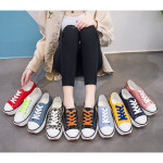 Casual Single Shoes Platform Breathable Canvas Shoes