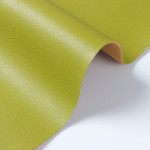 Wear-resistant Sofa Pulled Wool Cloth Base Lychee Pattern Half Pu Artificial Leather