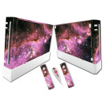 For Wii Console And 2 Remotes Decal Sticker Cover